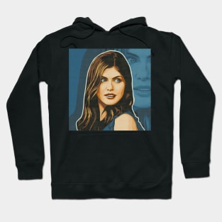 Alexandra Daddario Illustration Hoodie